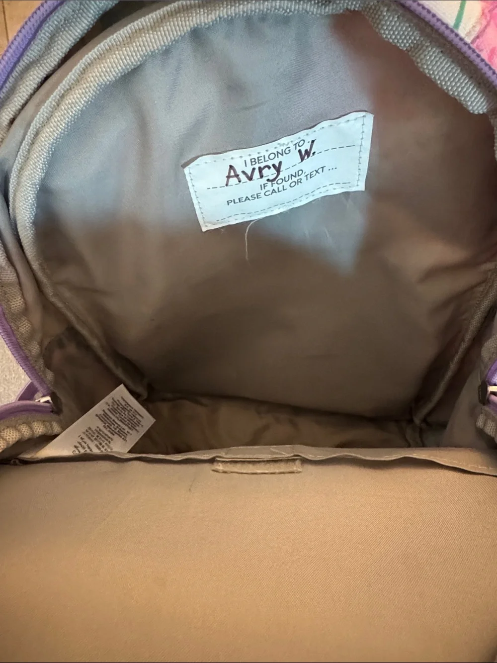 PBK Mackenzie Small Backpack in Purple and Pink
